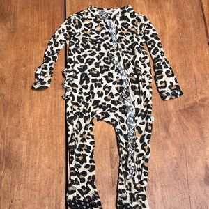 Posh Peanut Wild Safari Kids Footie - 0-3M